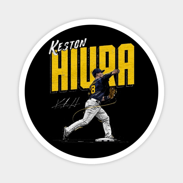 keston hiura chisel Magnet by mazihaya pix